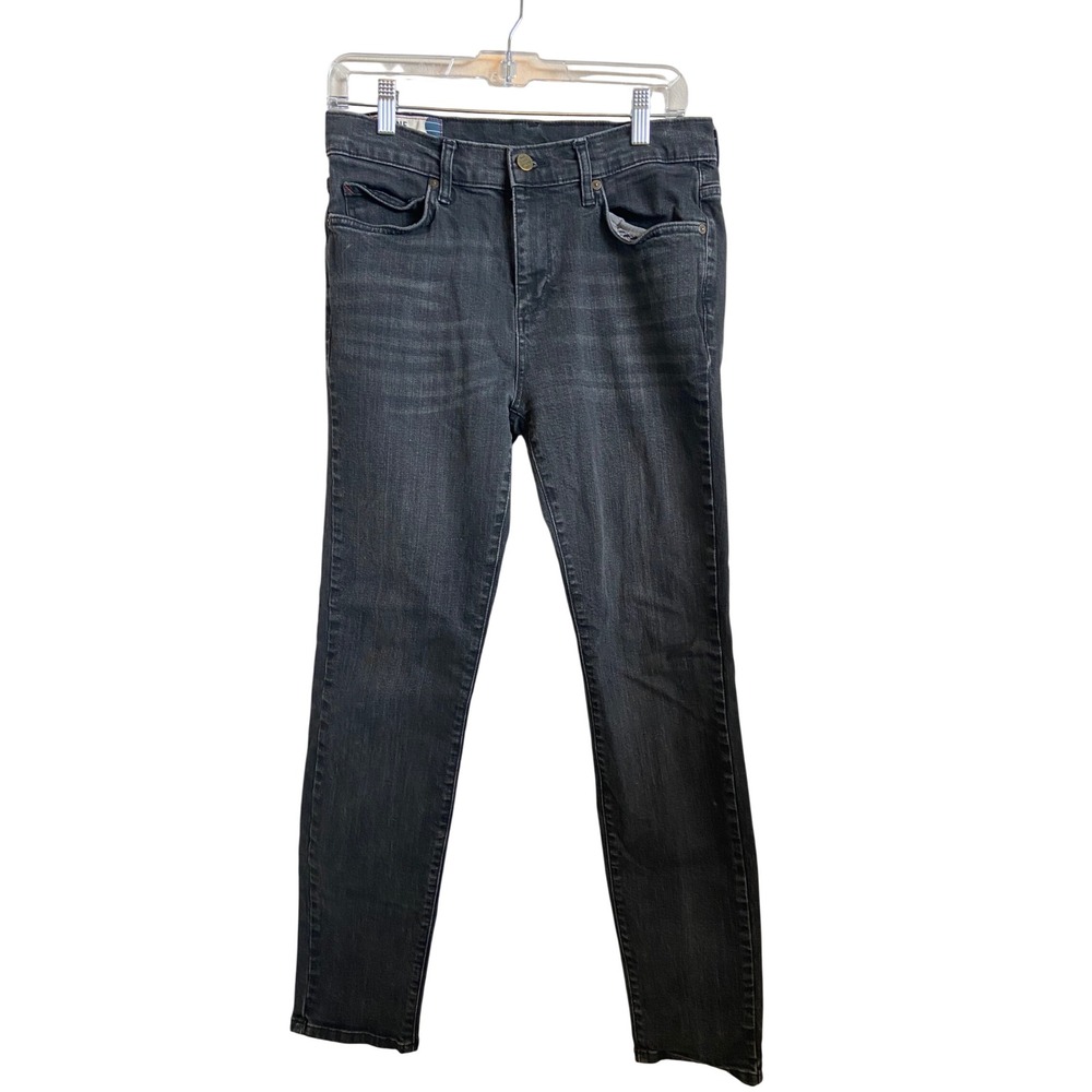 Marine Layer Original Slim Jeans Mens 32x32 Charcoal Gray Faded Stretch Denim